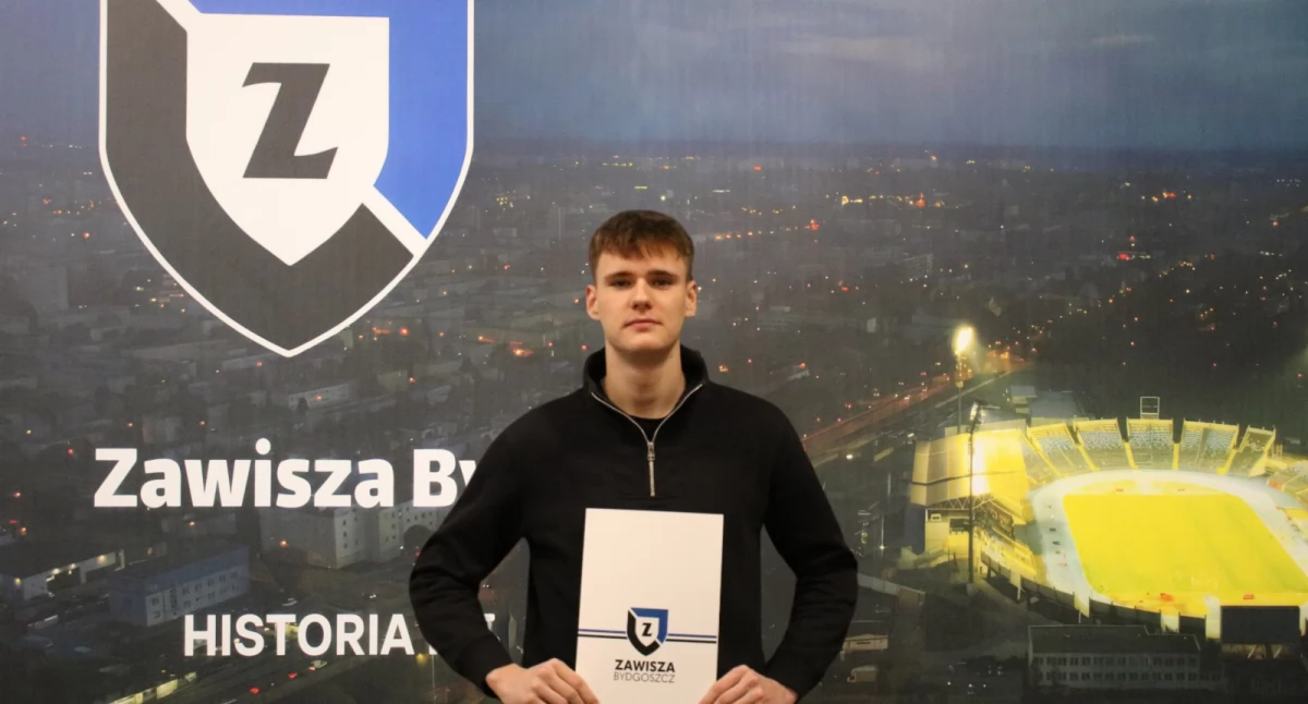 Zawisza Bydgoszcz wzmacnia obronę. Mikołaj Dziarkowski w klubie