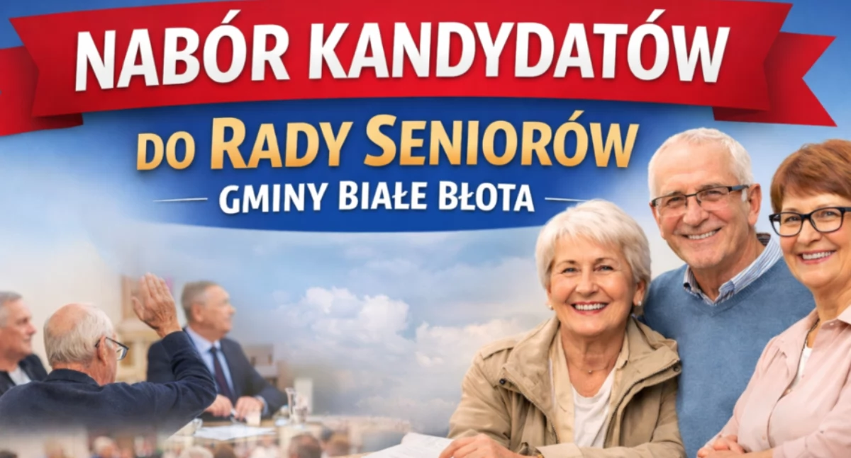 Rada Seniorów Gminy Białe Błota: zgłoszenia do 3 marca