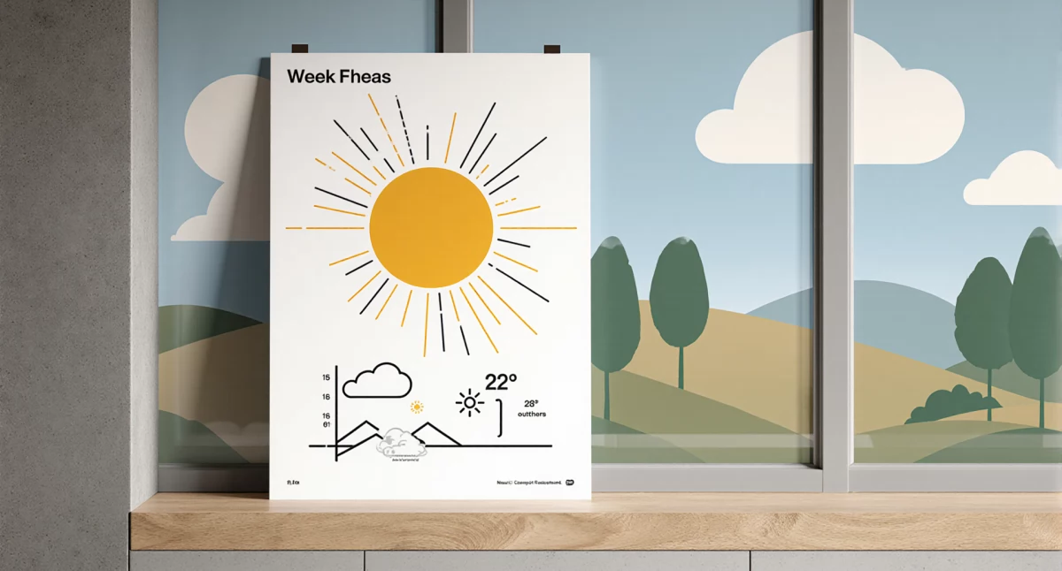 Prognoza pogody na tydzień: do 17°C i poranne mgły