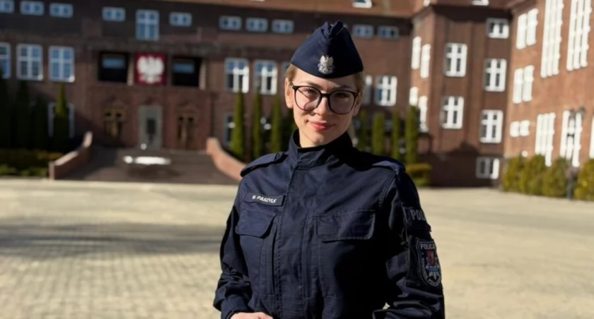 Posterunkowa Weronika Paszylk ratowała 20-latkę z auta