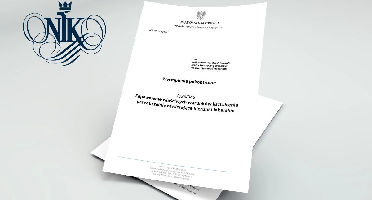 Kierunek lekarski w Bydgoszczy z pozytywną oceną NIK