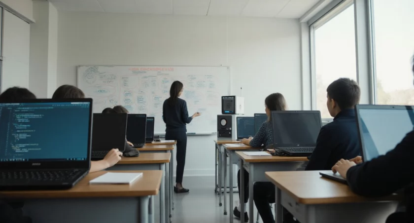 Pracownie AI w Dobrczu. Każda szkoła dostanie zestaw z KPO