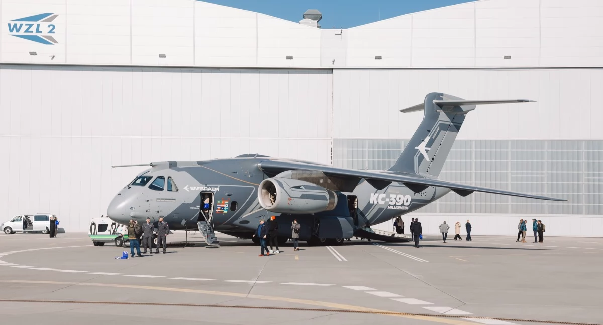 KC-390 Millennium w Bydgoszczy. Embraer dziś w WZL-2