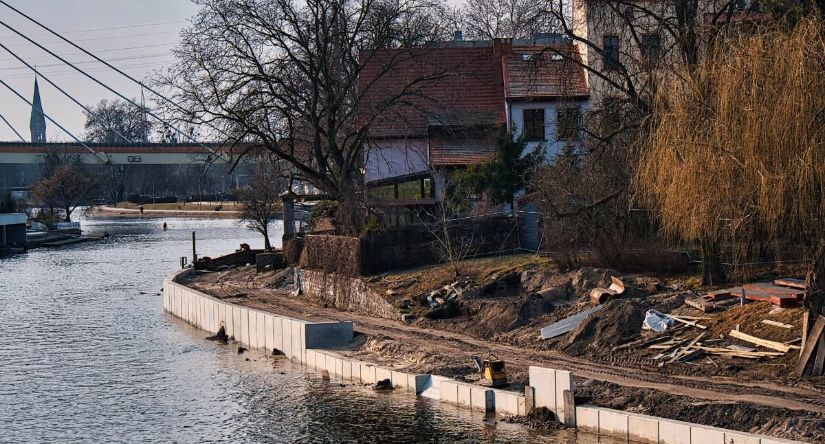 Bulwary nad Brdą w Bydgoszczy: nowy odcinek do połowy roku