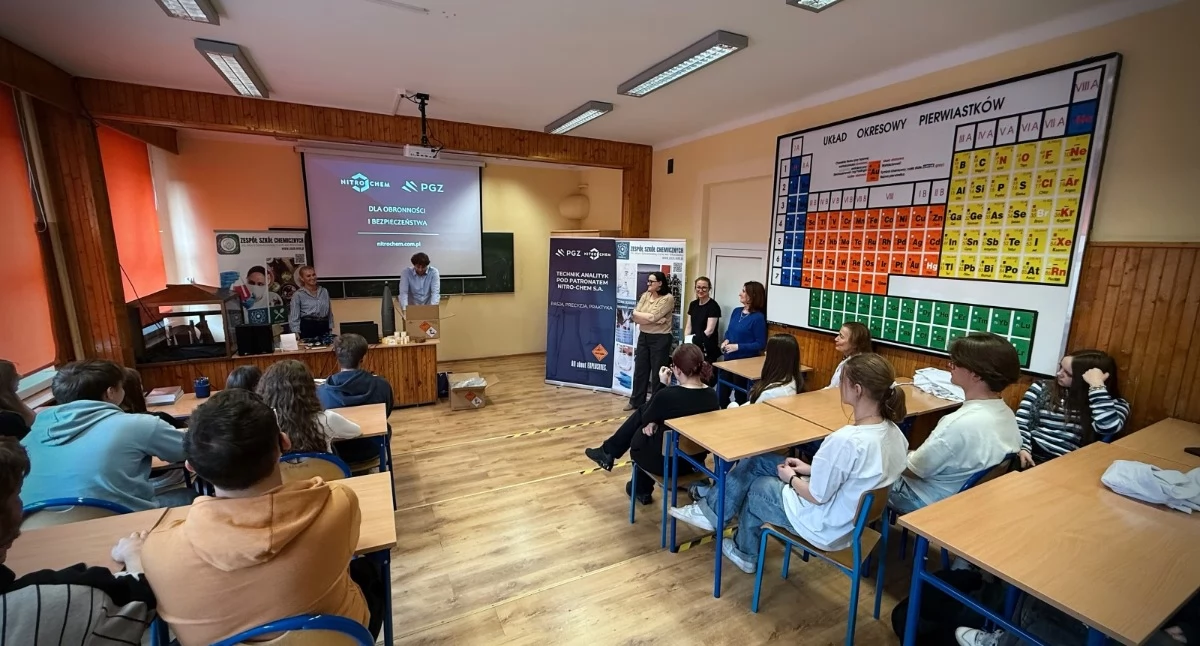 Wizyta Nitro-Chem we Włocławku. Uczniowie poznali branżę