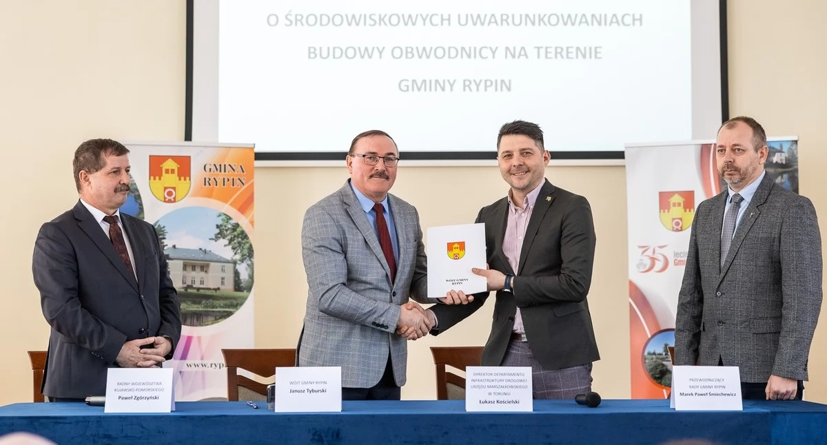 Obwodnica Rypina z decyzją środowiskową. Przetarg w tym roku