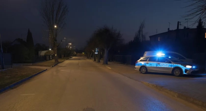 Wypadek na hulajnodze w Osięcinach. Upadek na ul. Wyszyńskiego