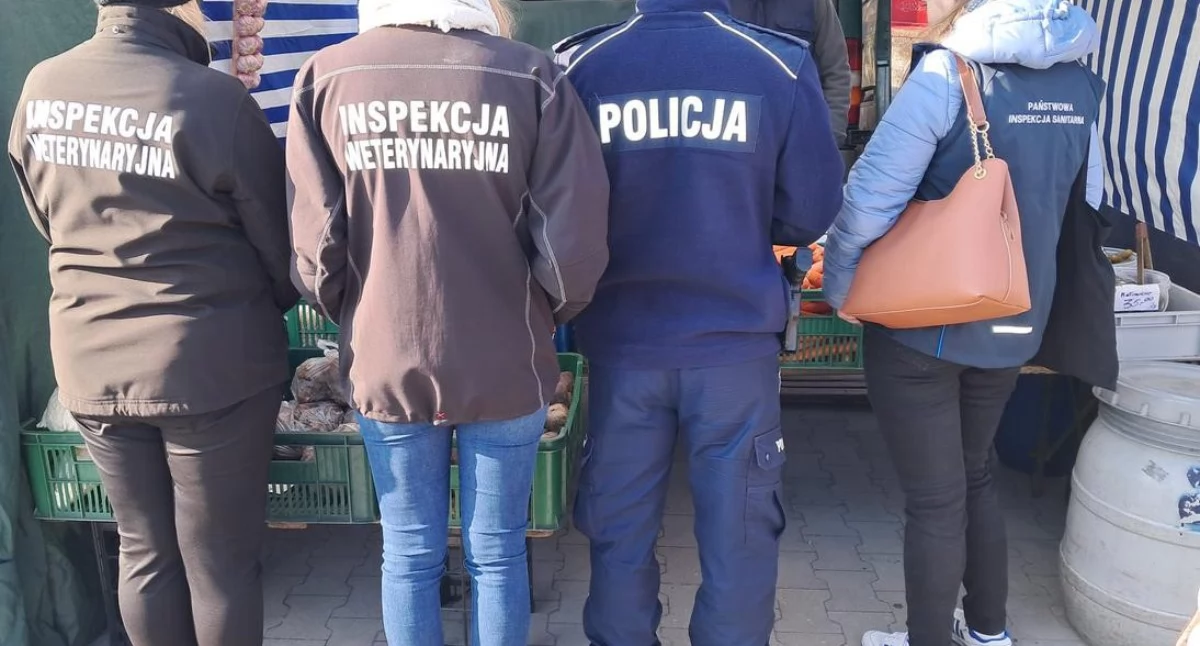 Kontrole na targowiskach w Radziejowie i Krzywosądzu