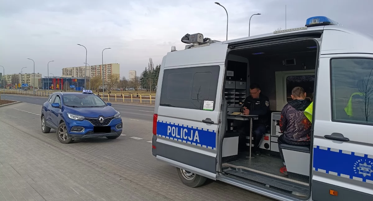 Kontrole taxi na aplikację Bydgoszcz: 723 auta w regionie