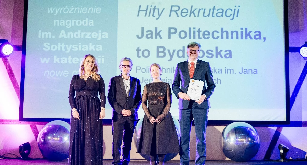 Kampania Politechniki Bydgoskiej w Bydgoszczy z laurem PROM