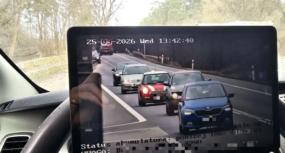 Łapki na kierownicę w Aleksandrowie Kujawskim: 12 wykroczeń