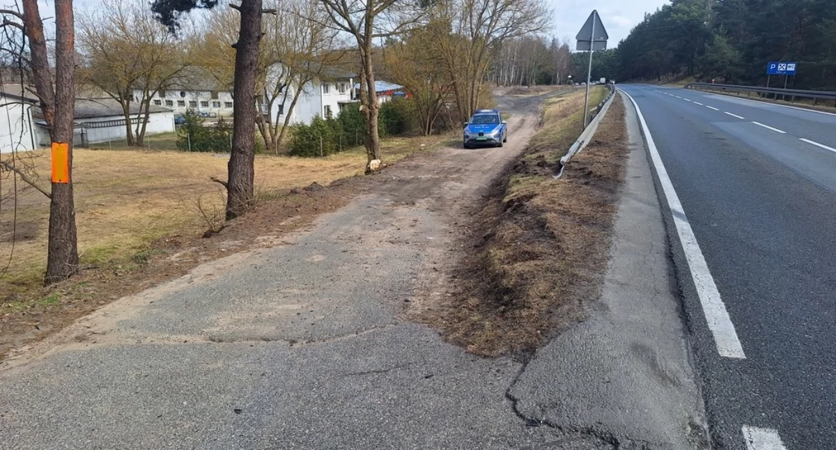 Wypadek na DK 10 w Przyłubiu: komisja po śmierci 63‑latka