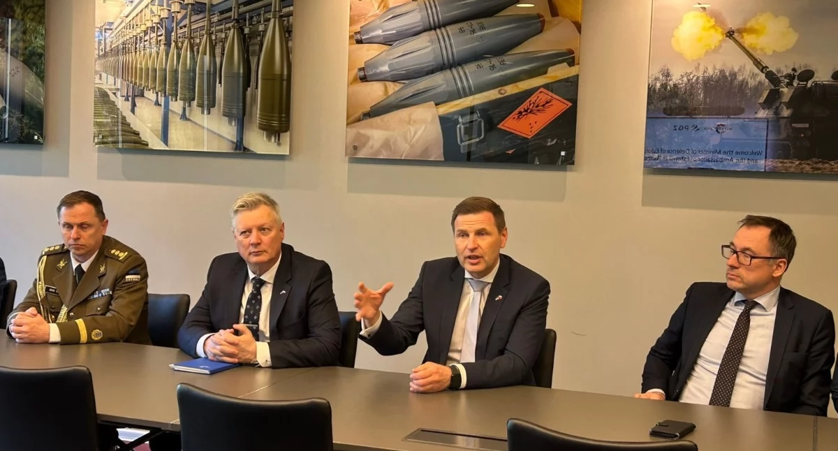 Wizyta ministra Estonii w Nitro‑Chem. Rozmowy o współpracy