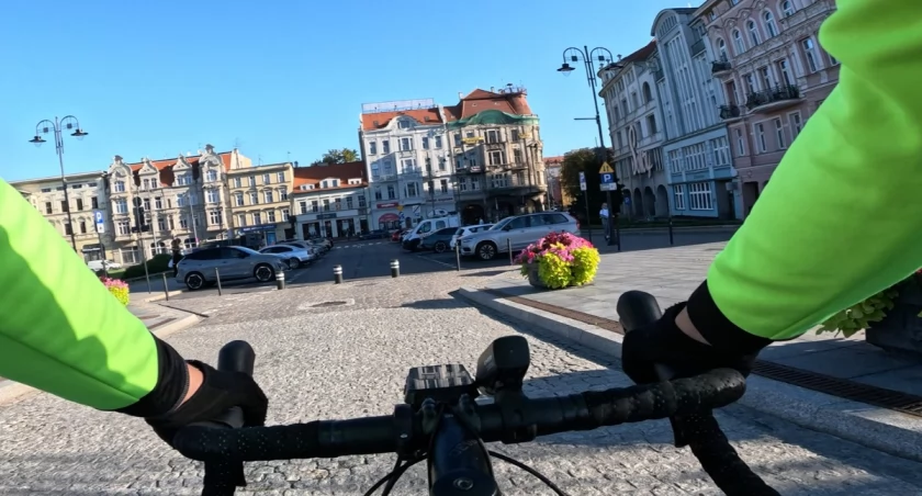 Test środków transportu Bydgoszcz: rower o 38 s szybciej