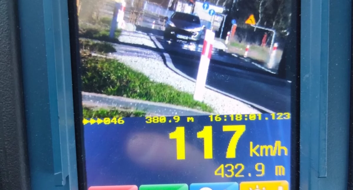 Kontrole prędkości w Rypinie: 2 kierowców straciło prawo jazdy