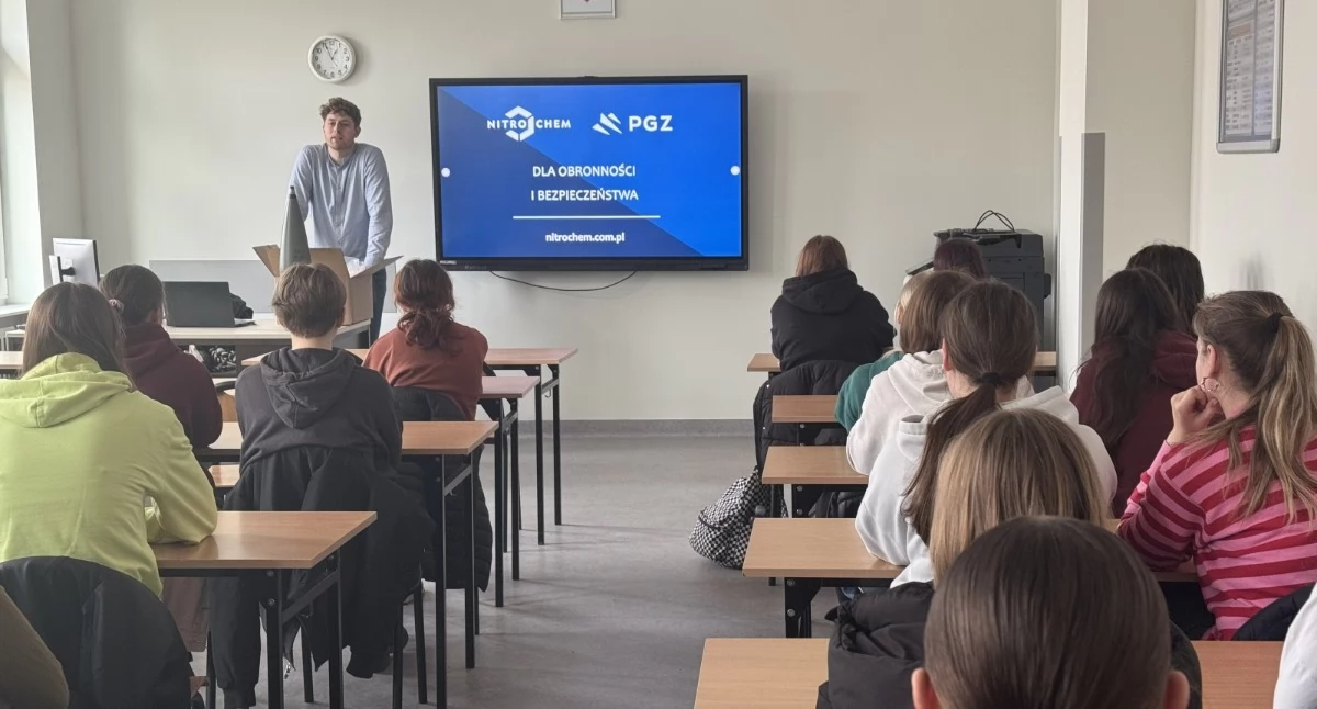 Wizyta Nitro-Chem w Bydgoszczy: w Zespole Szkół Chemicznych