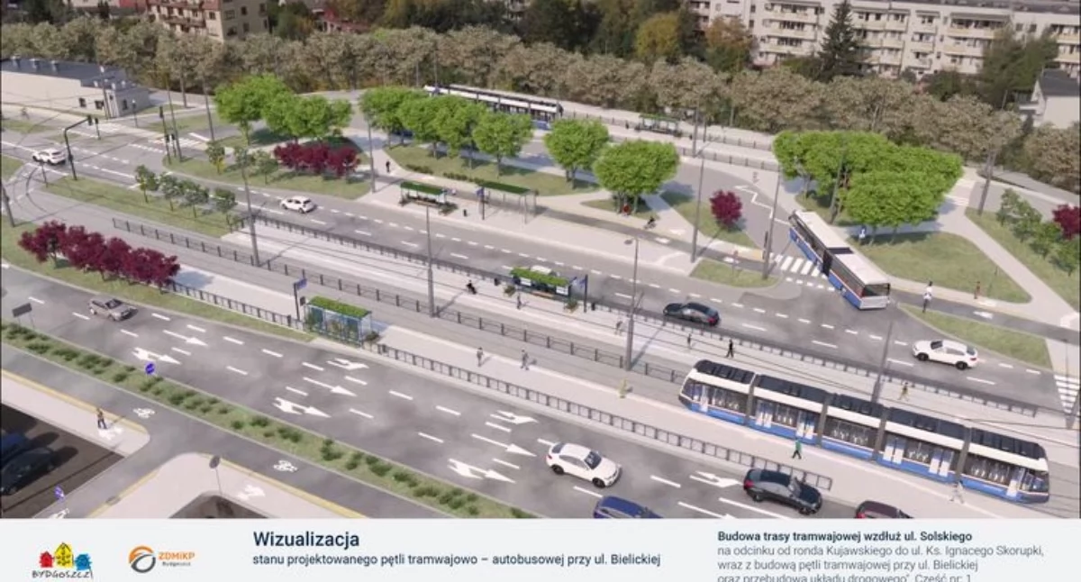 Tramwaj na Szwederowo. 208 drzew przy ul. Solskiego