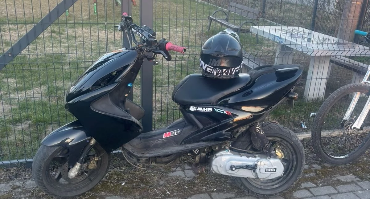 Świerkocin: 14-latek na jednym kole. Policja reaguje