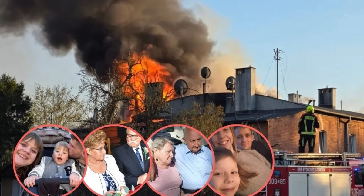 Pożar na Łochowskiej w Bydgoszczy. 21 osób bez domu