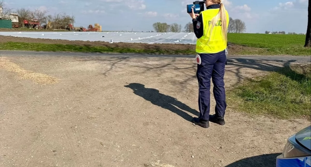 122 km/h w gminie Dobre. 5 tys. zł i 3 miesiące bez prawa jazdy
