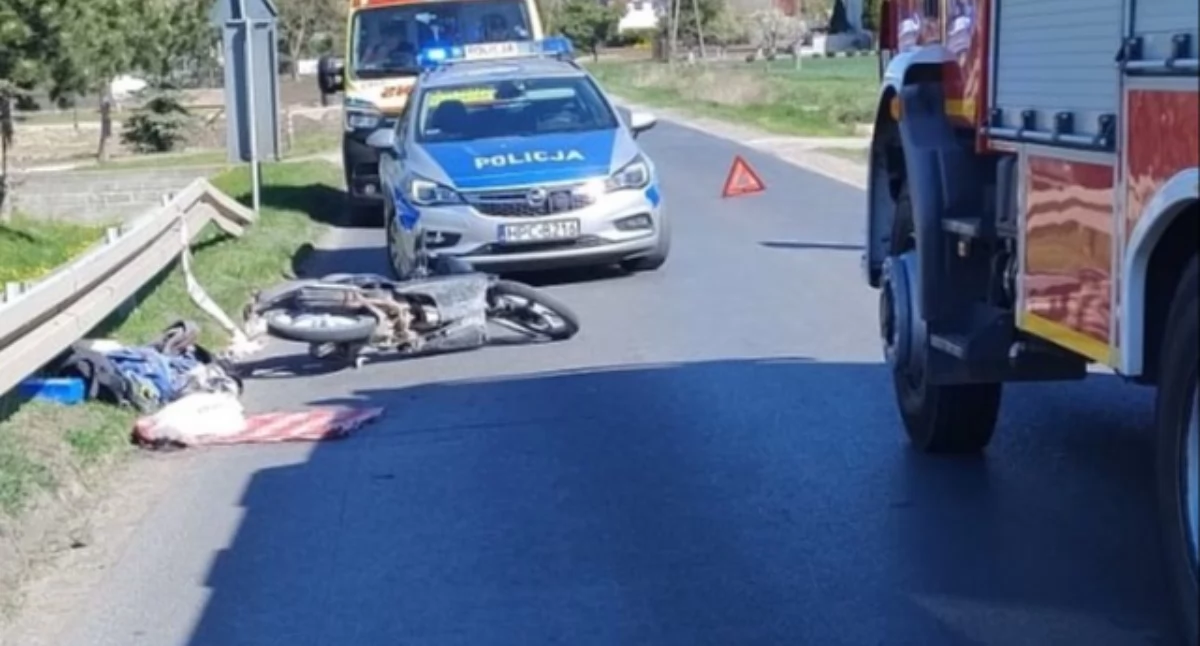 Tragiczny wypadek w Ściborzu: 54-latek nie żyje