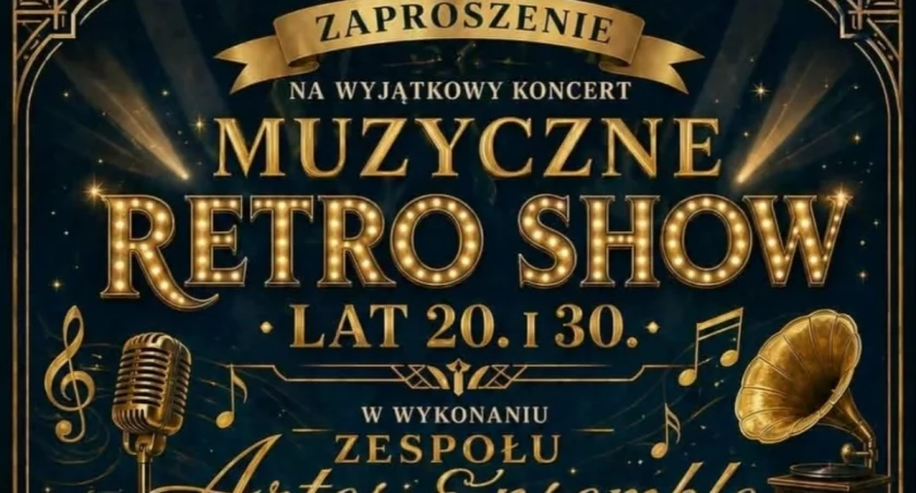 Muzyczne Retro Show w Brzozie dziś o 17. Zagra Artes Ensemble