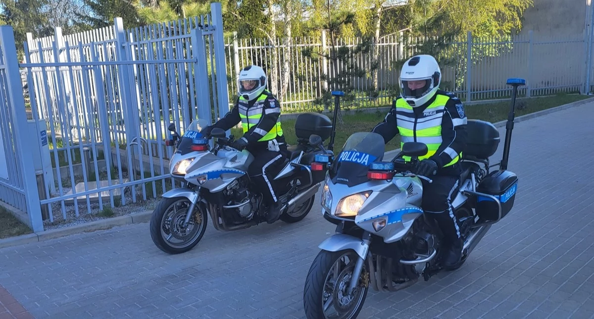 Rypin: patrole motocyklowe policji wracają na drogi
