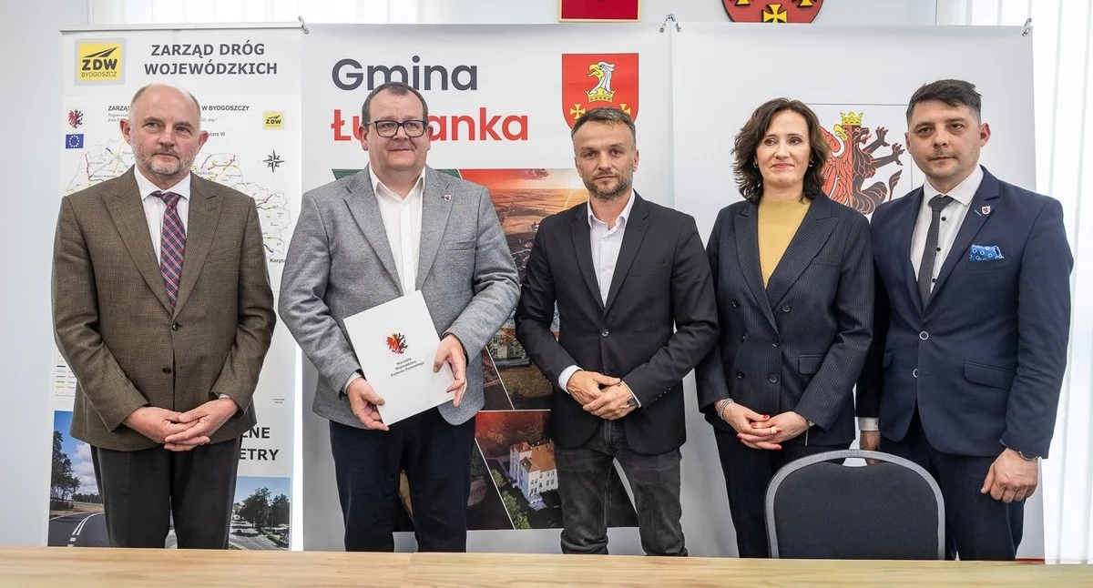DW553 Różankowo–Łubianka: prawie 10 mln zł, finał w tym roku