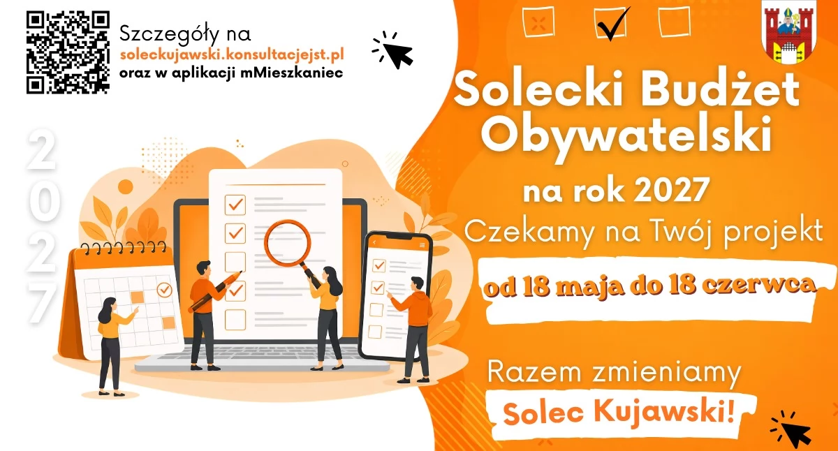 SBO w Solcu Kujawskim: gmina czeka na projekty mieszkańców