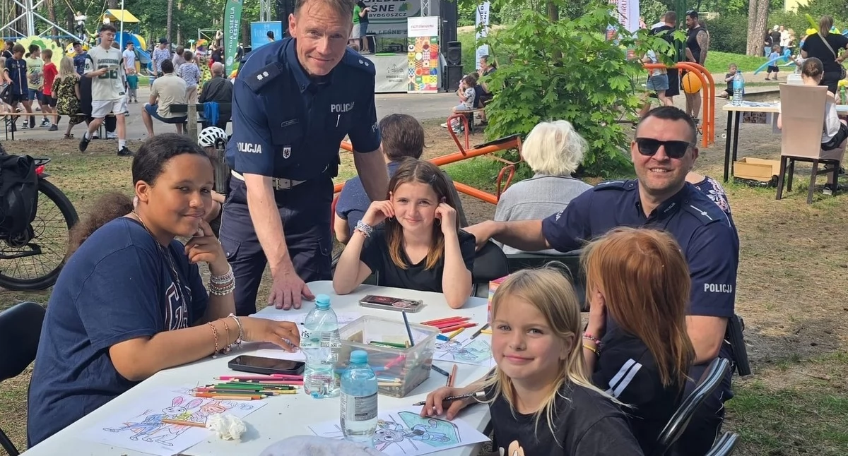 Razem na Leśnym: policja w Parku Bydgoskiego Harcerstwa