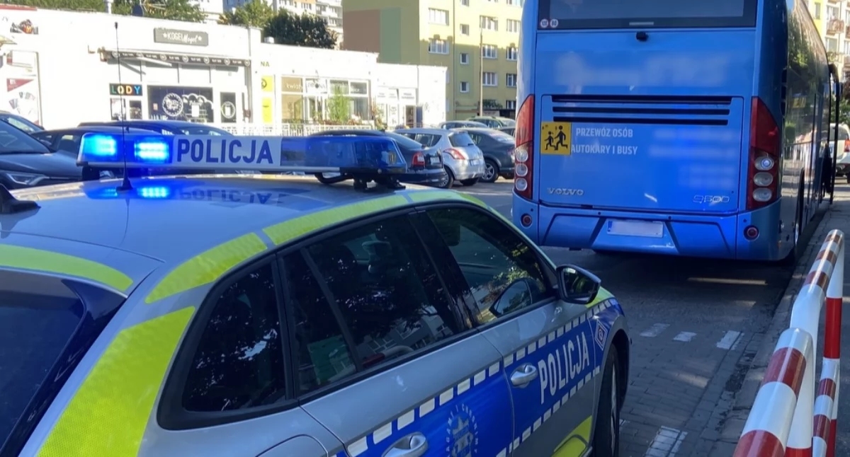 Drogówka w Bydgoszczy sprawdziła rano autokary do Gdyni