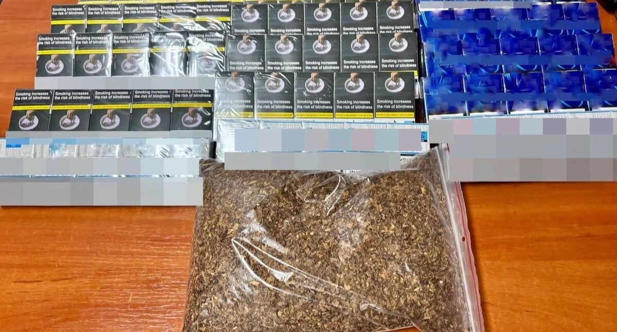 Kcynia: 16 kg tytoniu i 25 tys. papierosów przejęte