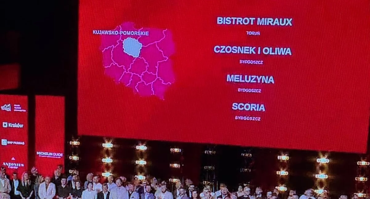 Trzy bydgoskie restauracje w Przewodniku Michelin