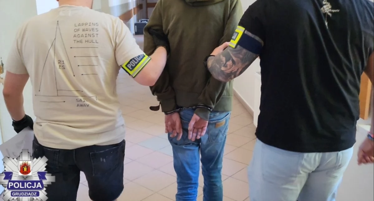 Powiat grudziądzki: 44-latek zatrzymany, blisko 8 kg amfetaminy