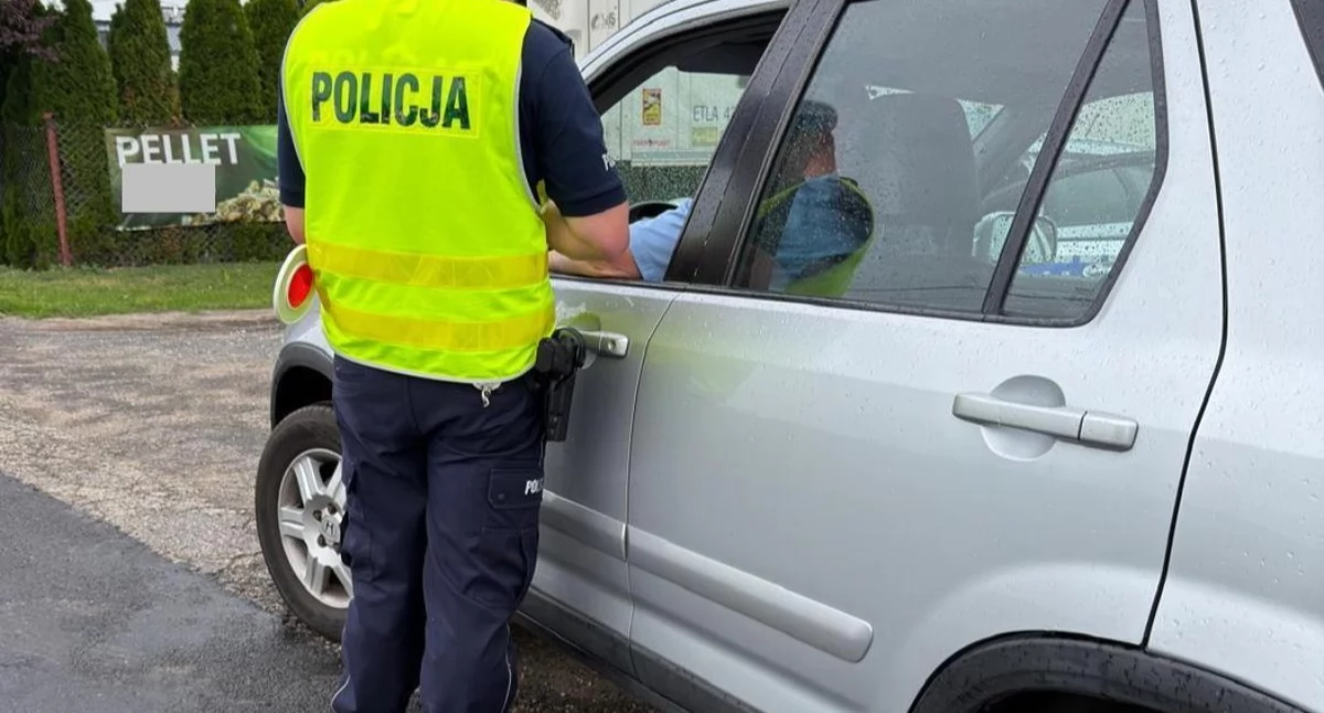 22 mandatów za STOP. Kontrola policji na DK62 w Broniewku