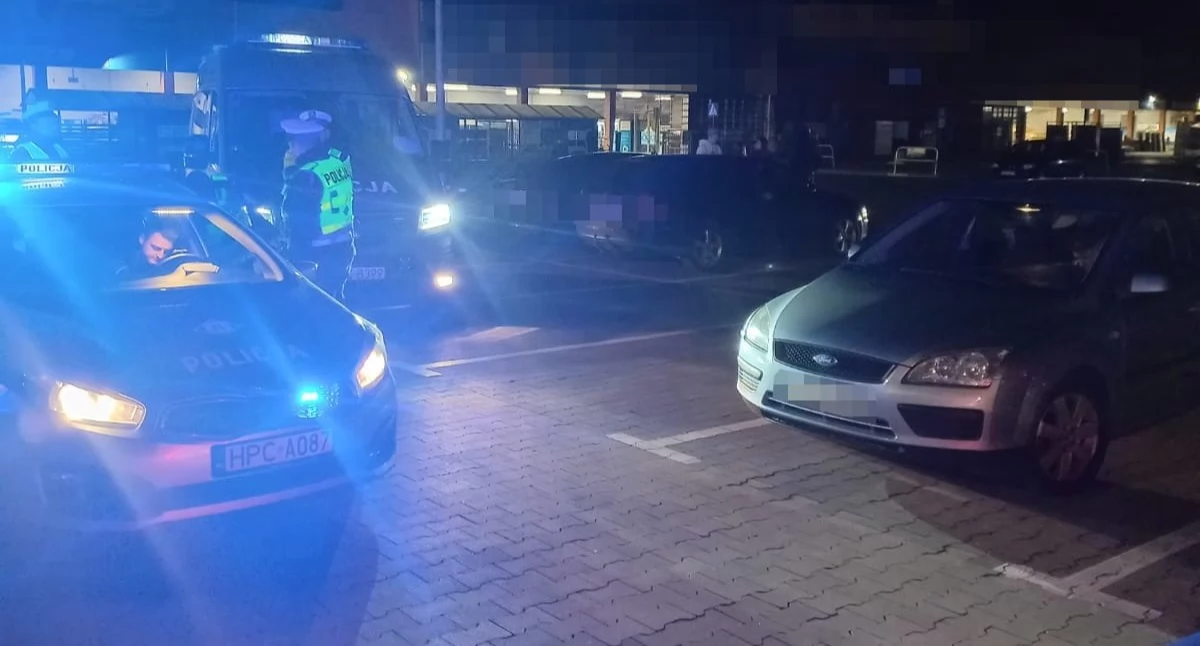 Nocna akcja w powiecie toruńskim: 174 kontrole, 91 mandatów