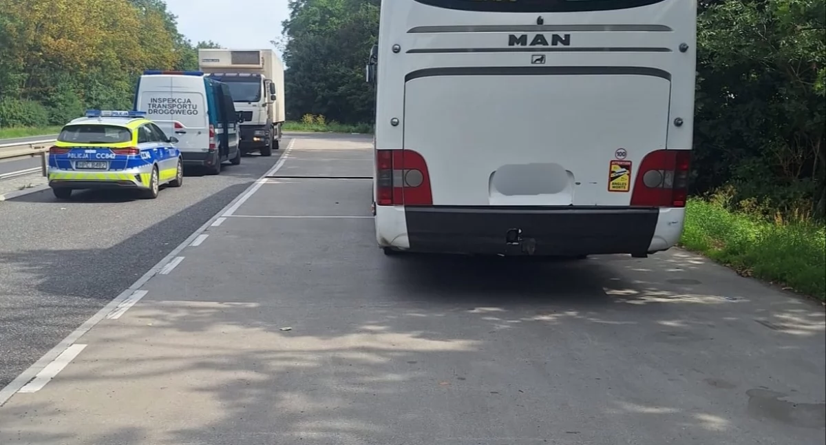 Kontrole ciężarówek na DK15. Policja i ITD dziś w Mogilnie
