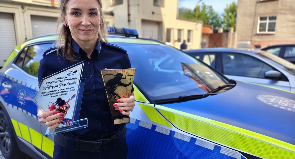 Sadowska-Śpica z KPP Świecie mistrzynią Polski Policji