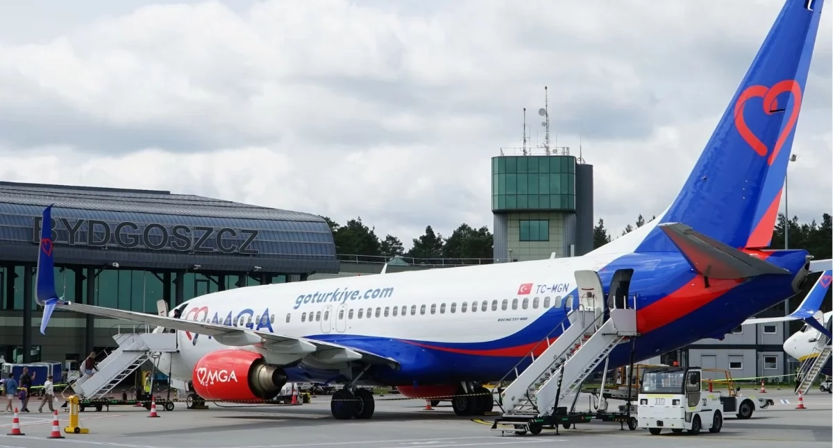 Port Lotniczy Bydgoszcz z rekordem: 439 tys. pasażerów w 2025