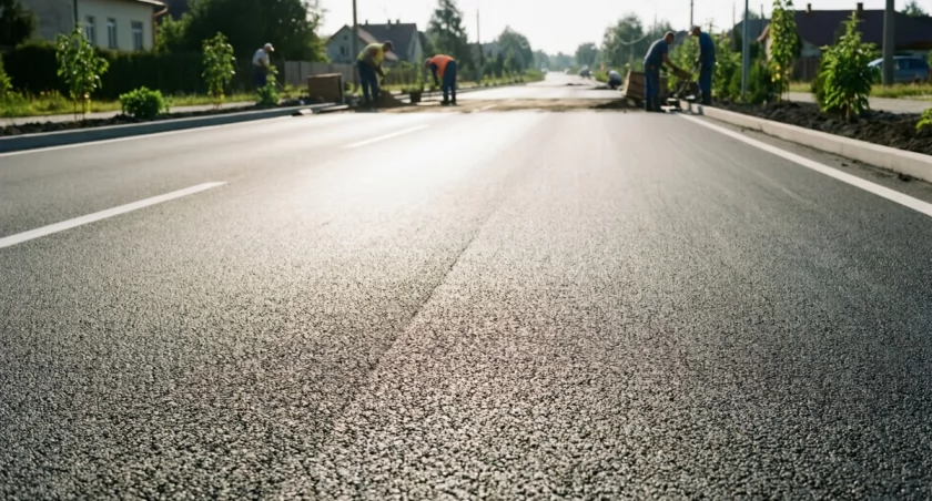 Ulica Krzywa na Miedzyniu prawie gotowa. Finał w czerwcu