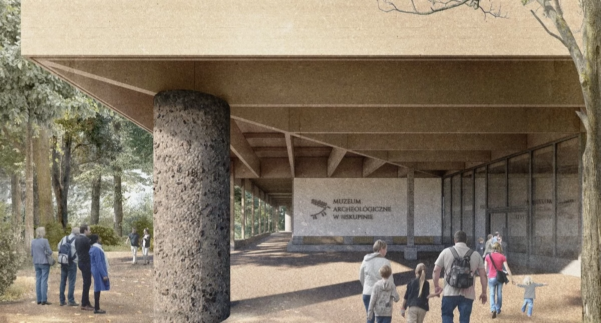 Biskupin. Nowy pawilon muzeum za 95 mln do 2029