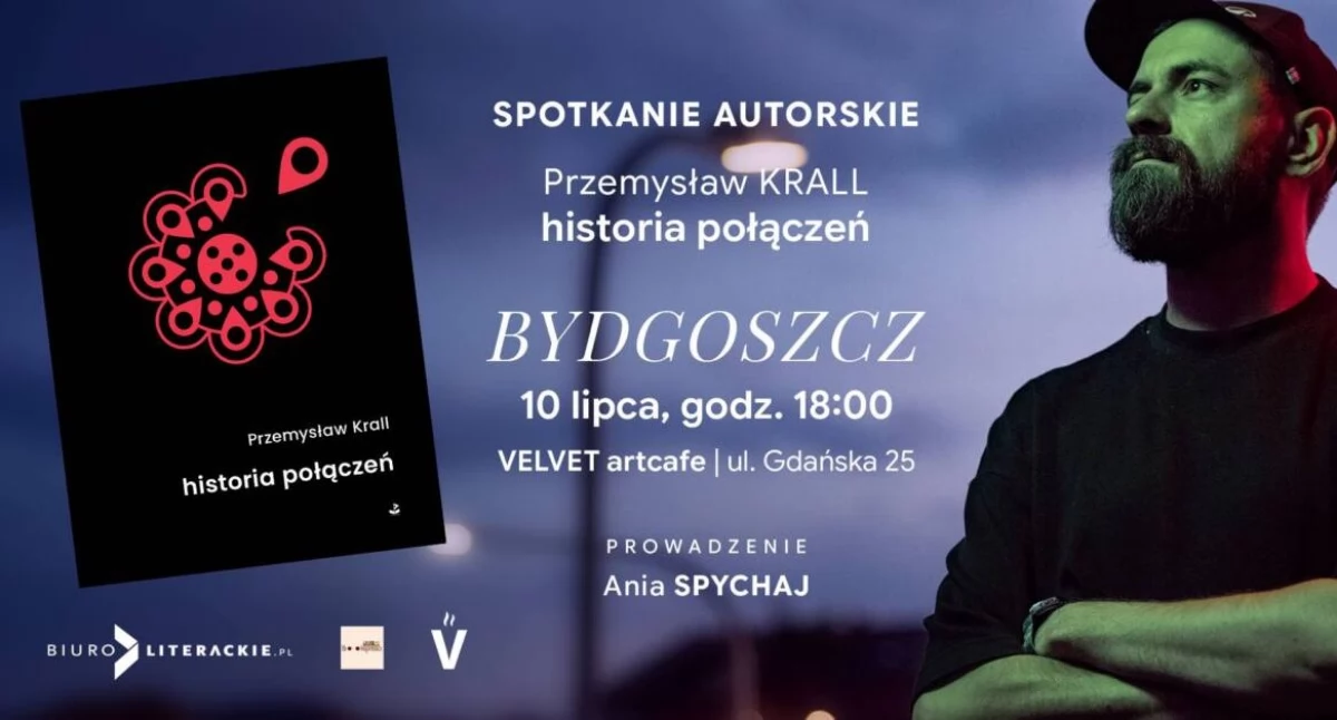Nowy cykl spotkań autorskich w Velvet ArtCafe 10 lipca, 18.00