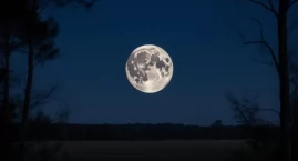 Pełnia Księżyca w Bydgoszczy dziś od 19:00 do świtu