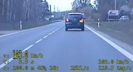 Powiat żniński: pięć praw jazdy za ponad 50 km/h w weekend