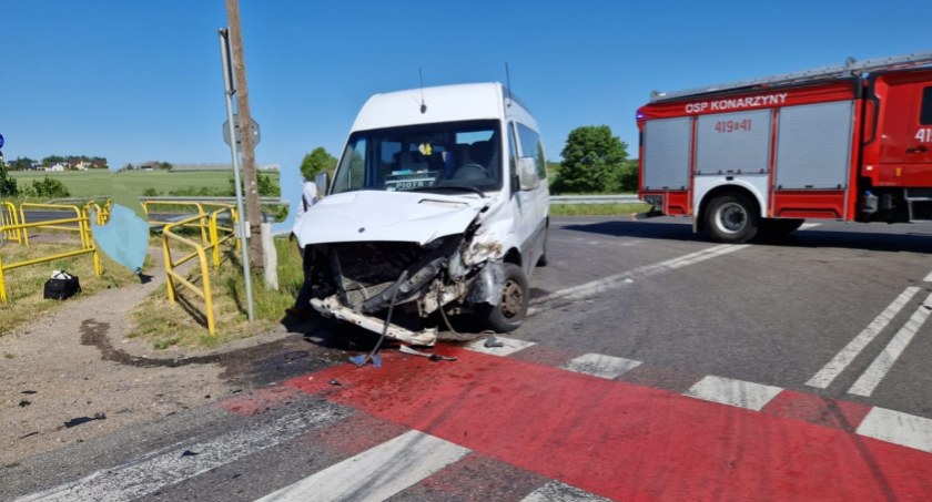 Kolizja na feralnym skrzyżowaniu