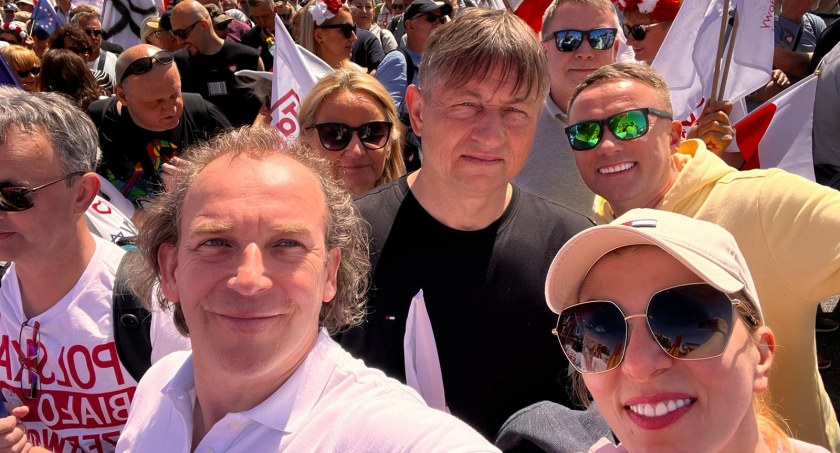 Chojniczanie na Marszu 4 czerwca w Warszawie