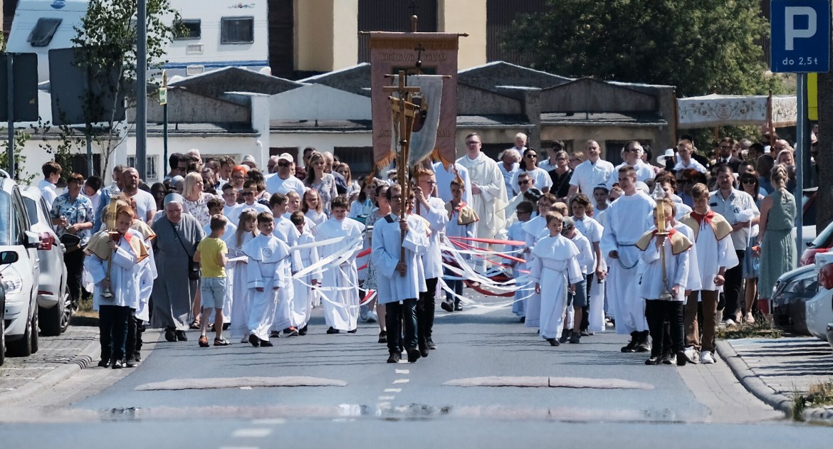 Procesje Bożego Ciała w Chojnicach