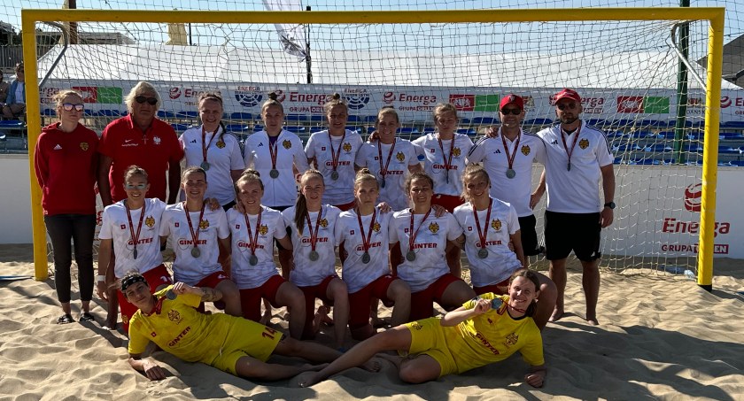 Red Devils Ladies ze srebrnym medalem na Pucharze Polski w Beach Soccerze