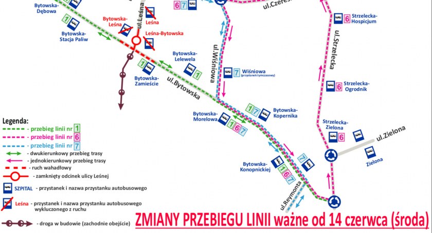 Budowa ronda na Bytowskiej – jak pojedzie MZK? (MAPA)