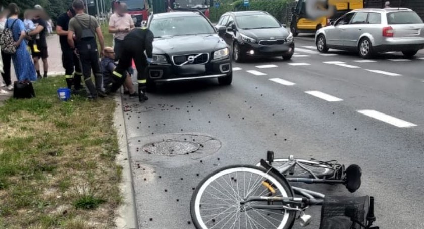 Potrącenie rowerzysty na Kościerskiej – informacja z policji